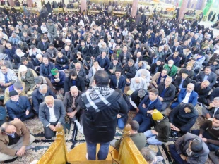 سخنران بعثه در كربلا: ثروت، خوشبختي و سعادت نمي‌آورد