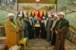 علماي تركمان عراق به زيارت حرم اميرالمؤمنين(ع) مشرف شدند