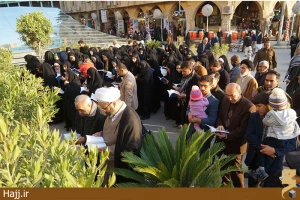 زیارت سیدالشهدا (ع) به نیابت از جانباختگان و زلزله زدگان استان کرمانشاه