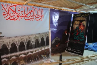 شهر اول مظلوم عالم، نجف اشرف مهياي سوگواري مظلومه شهيده مي شود تصاوير