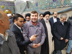 حضور توليت آستان قدس رضوي در جمع خادمان ستاد بازسازي عتبات سوريه