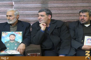 ديدار خانواده هاي شهداي مدافع حرم با نماينده بعثه مقام معظم رهبري در عراق