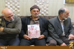 ديدار خانواده هاي شهداي مدافع حرم با نماينده بعثه مقام معظم رهبري در عراق