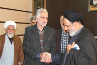 معرفي مسئول جديد دفتر نمايندگي بعثه مقام معظم رهبري در يزد 