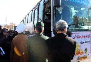 اعزام آخرین کاروان مددجویان به کربلا در سال۹۶