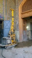 ترميم گلدسته كج‌شده حرم امام جواد(ع)