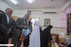 برگزاري جشن تكليف كودكان يتيم در مدرسه وابسته به آستان قدس حسيني