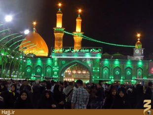 اوج زيارت عاشقانه امام حسين در شب جمعه كربلا   تصاوير