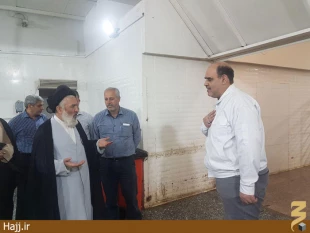 بازديد نماينده بعثه رهبري در نجف از آشپزخانه فدك و المدينه