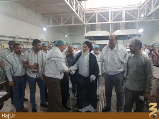 بازديد نماينده بعثه رهبري در نجف از آشپزخانه فدك و المدينه