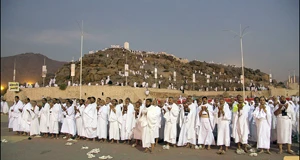 دعاء عرفة فی صحراء عرفة