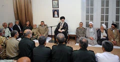Supreme Leaders Meets with Military Commanders