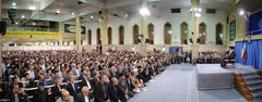 The Leader remarks in a meeting with professors and faculty members of universities from across Iran