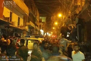 Twin suicide blasts kill 43 in Hezbollah area in Beirut