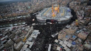 Karbala on the  40th Day Anniversary of the Martyrdom of Imam Hussein (Image report)