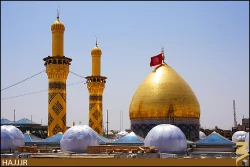 گنبد و گلدسته حرم حضرت عباس (عليه السلام)