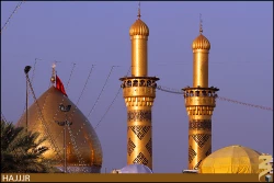 گنبد و گلدسته حرم حضرت عباس (عليه السلام)