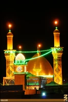گنبد و گلدسته حرم حضرت عباس (عليه السلام)