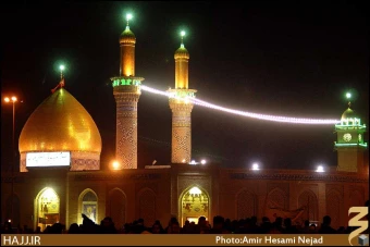 گنبد و گلدسته حرم حضرت عباس (عليه السلام)