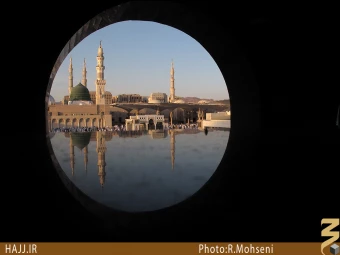 گنبد و گلدسته مسجد النبي