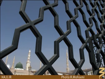گنبد و گلدسته مسجد النبي