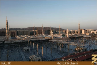 گنبد و گلدسته مسجد النبي