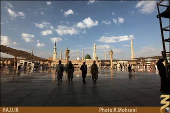 گنبد و گلدسته مسجد النبي