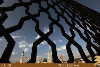 گنبد و گلدسته مسجد النبي