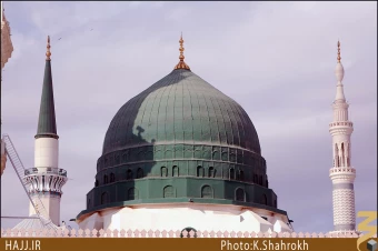 گنبد و گلدسته مسجد النبي