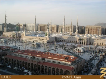 گنبد و گلدسته مسجد النبي