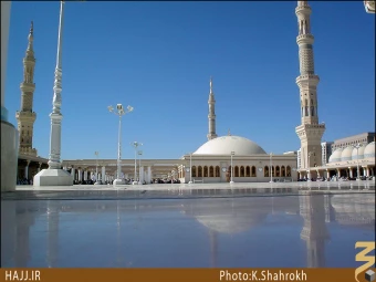 گنبد و گلدسته مسجد النبي