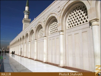 گنبد و گلدسته مسجد النبي