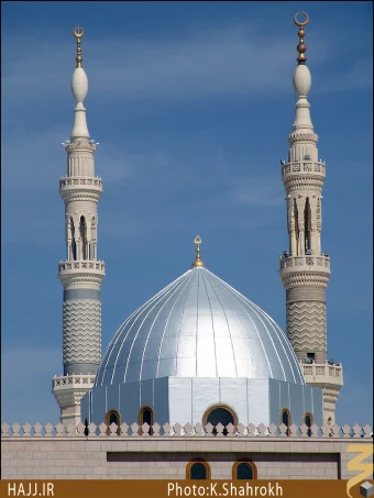گنبد و گلدسته مسجد النبي
