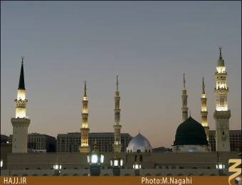 گنبد و گلدسته مسجد النبي