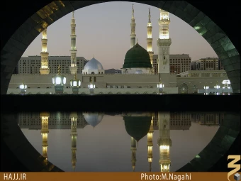 گنبد و گلدسته مسجد النبي