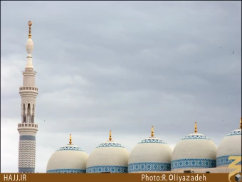 گنبد و گلدسته مسجد النبي