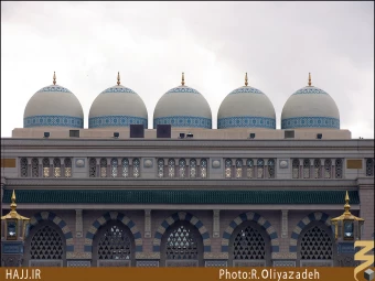 گنبد و گلدسته مسجد النبي