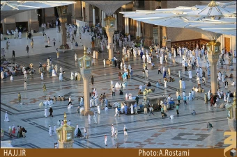 گنبد و گلدسته مسجد النبي