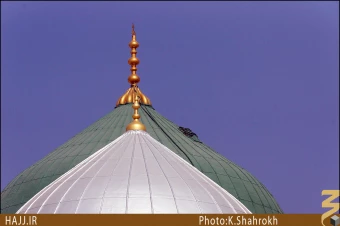 گنبد و گلدسته مسجد النبي