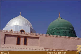 گنبد و گلدسته مسجد النبي