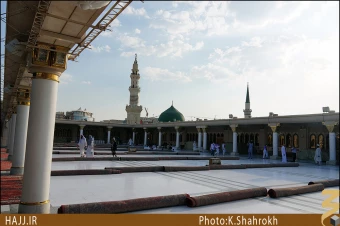 گنبد و گلدسته مسجد النبي