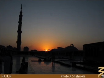 گنبد و گلدسته مسجد النبي