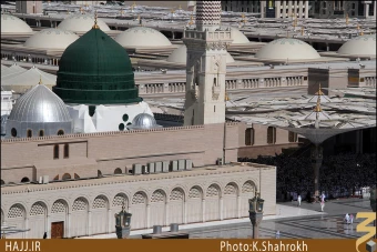 گنبد و گلدسته مسجد النبي