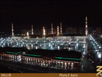 گنبد و گلدسته مسجد النبي
