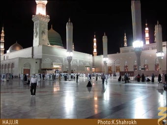 گنبد و گلدسته مسجد النبي