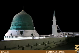 گنبد و گلدسته مسجد النبي