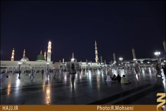 گنبد و گلدسته مسجد النبي