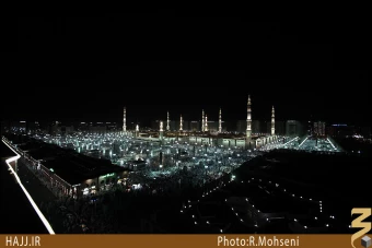 گنبد و گلدسته مسجد النبي