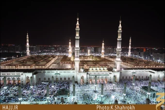 گنبد و گلدسته مسجد النبي