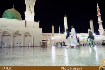 گنبد و گلدسته مسجد النبي